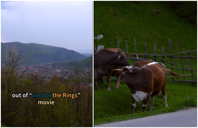 (VIDEO) Americanul, în România: Fix din filmul „Stăpânul inelelor”