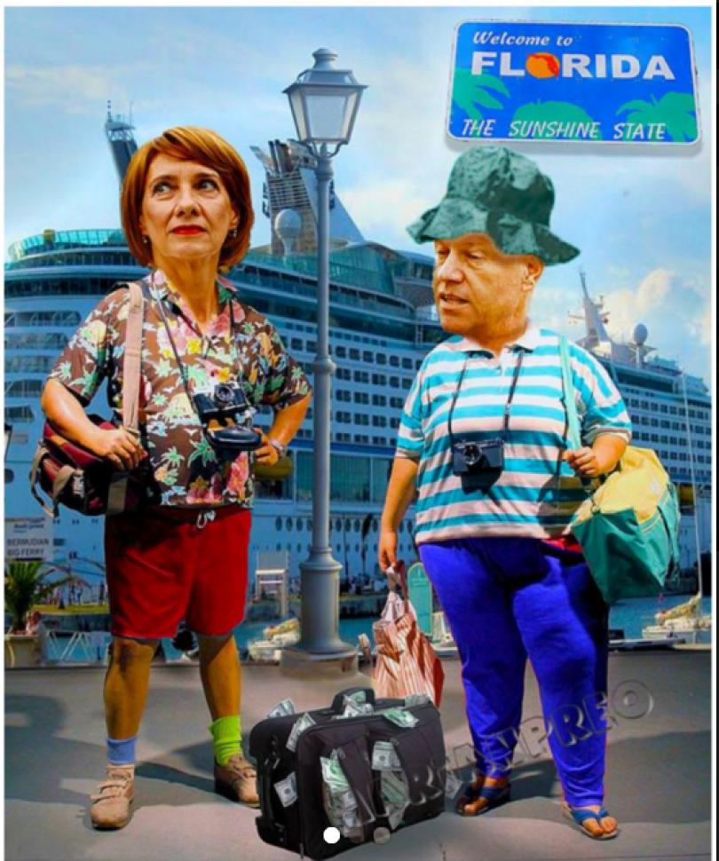 Familia prezidențială la New York pe Fifth Avenue