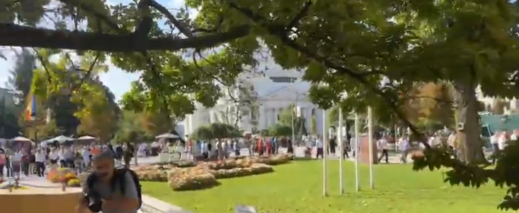 (VIDEO) Protest AUR la Iași: “Chirica după Buzatu“