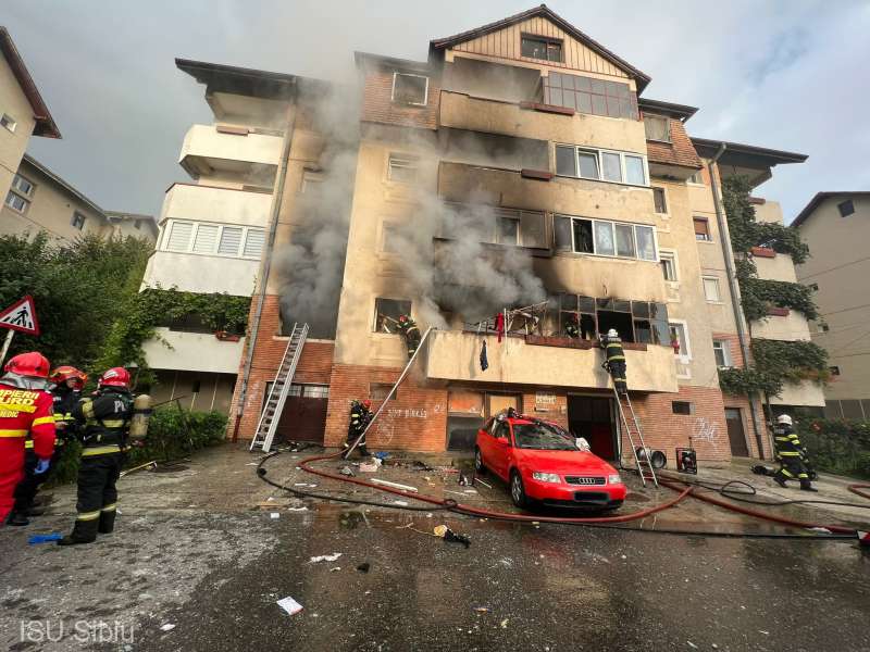 (VIDEO) Cauza exploziei de la Sibiu soldată cu doi morți