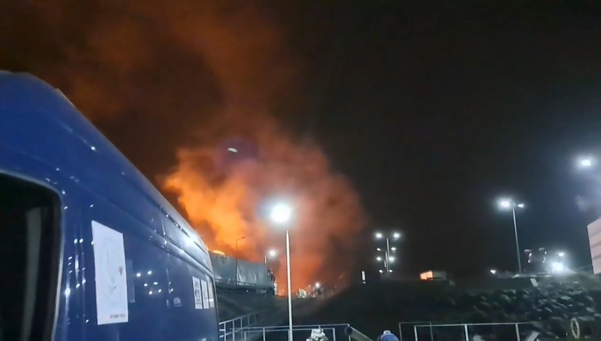 (VIDEO) Români afectați de un atac cu drone: „Fugi, a picat direct în Vamă!”