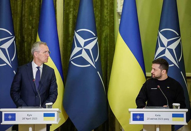 Şeful NATO, vizită surpriză la Kiev: Ce a spus despre România