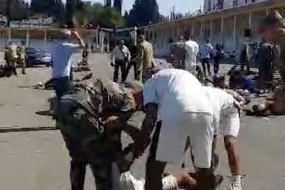 Masacru în Siria la o academie militară: Peste o sută de morți