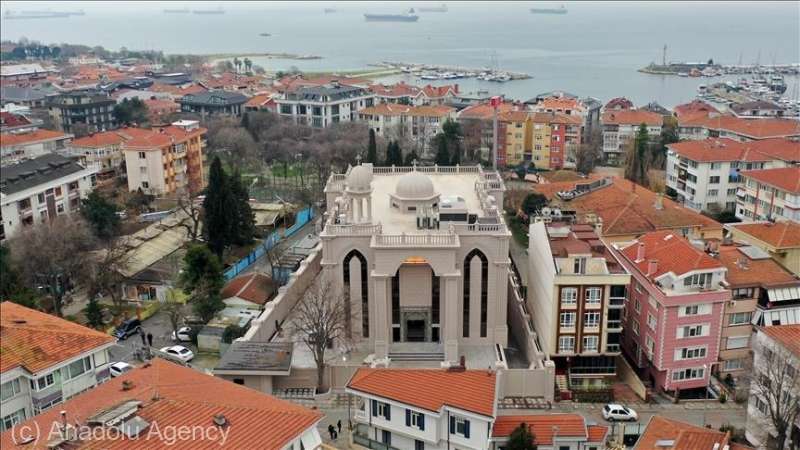 Prima construită în 100 de ani de republică. Erdogan a inaugurat o nouă biserică la Istanbul