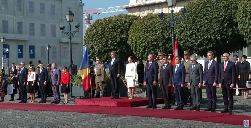 (VIDEO) Klaus Iohannis, în Ungaria. Ce le-a spus maghiarilor