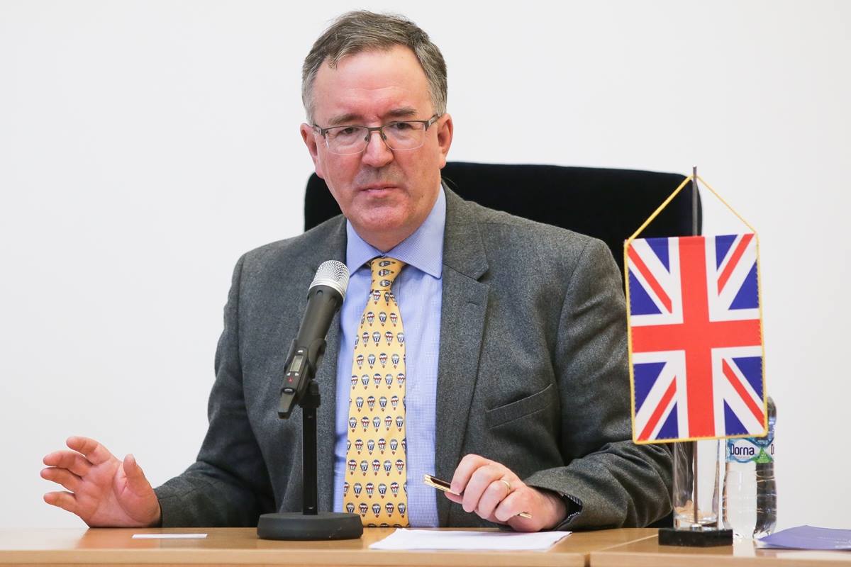 În misiune din 2018. Ambasadorul britanic, în vizită de rămas bun