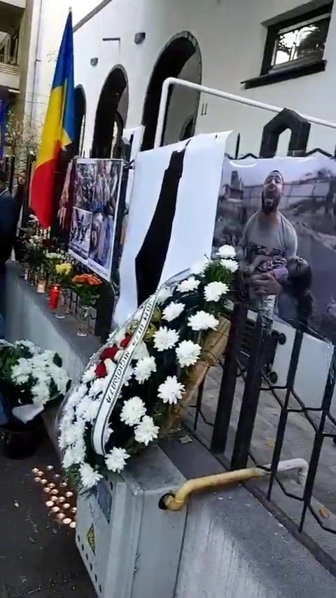 Acțiune de solidaritate cu poporul palestinian, la București