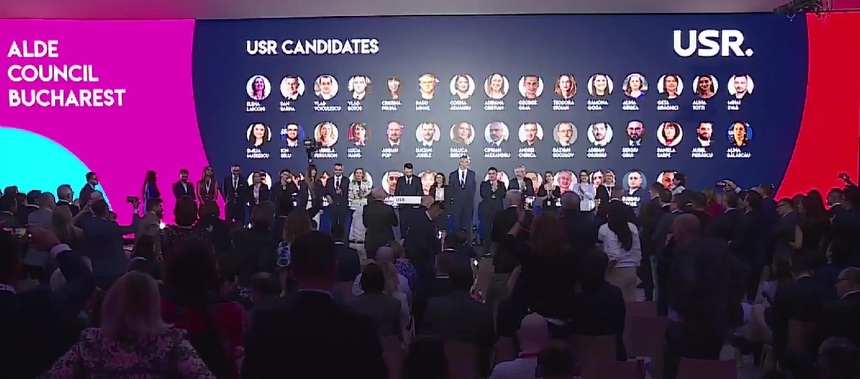 USR şi-a lansat candidaţii la alegerile europarlamentare