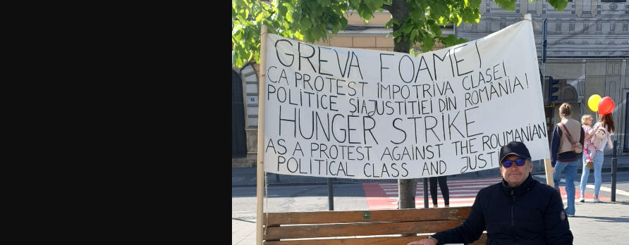 Mesajul unui om aflat în greva foamei