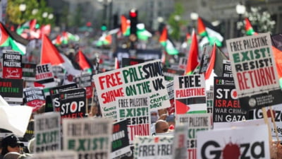 Manifestații pro Palestina în toată Europa