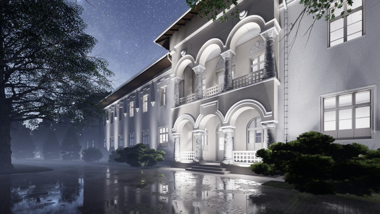 Clădirea unde au fost judecaţi soţii Ceauşescu, în atenția autorităților