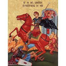 Românii îl sărbătoresc pe Sf. Mare Mucenic Dimitrie Izvorâtorul de Mir