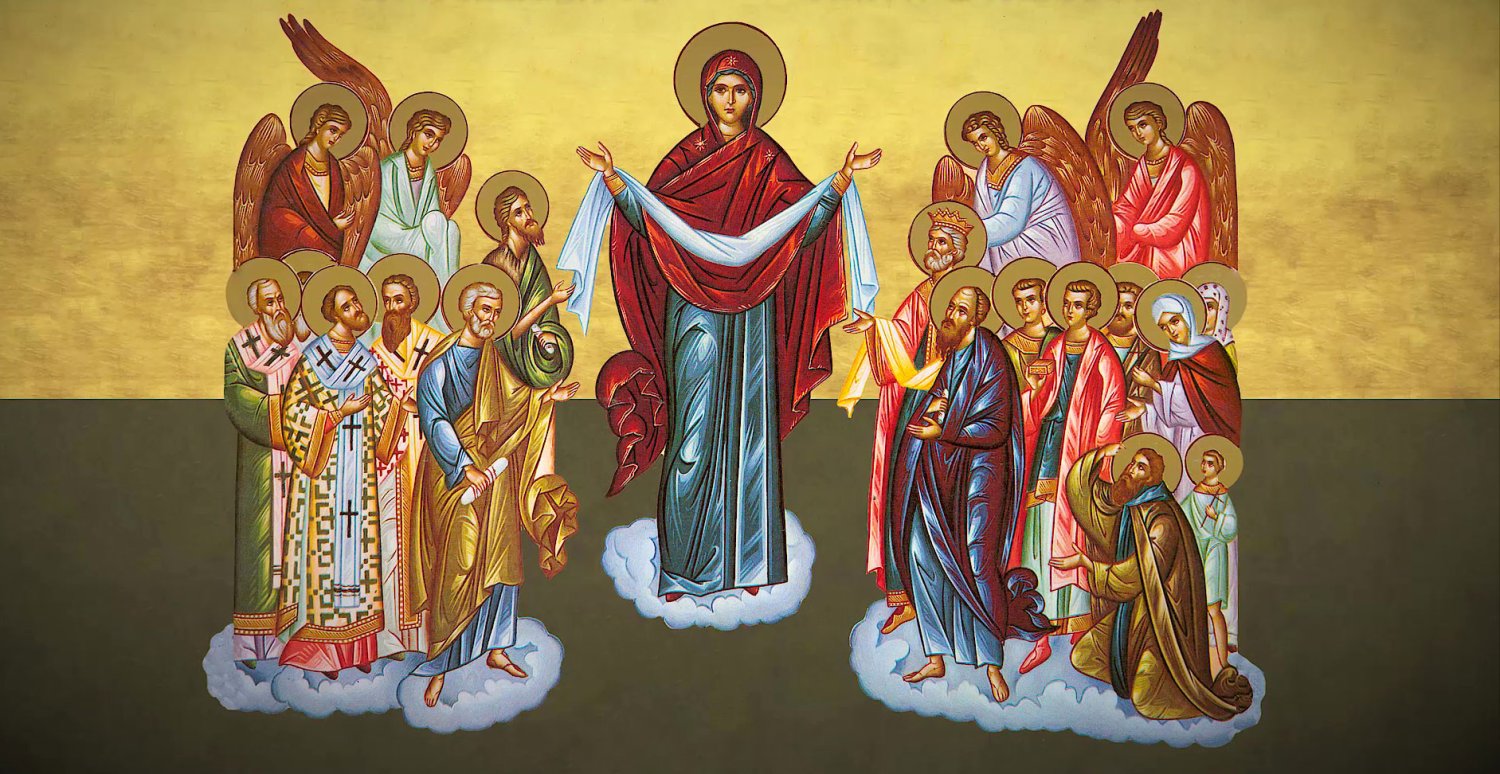 1 octombrie. Acoperământul Maicii Domnului