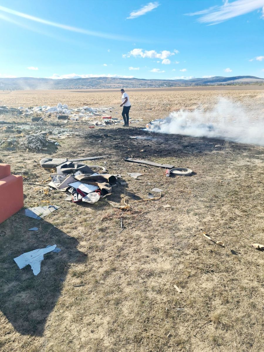 Amenzi astronomice pentru deșeuri. Doi bărbați trebuie să plătească 120.000 lei