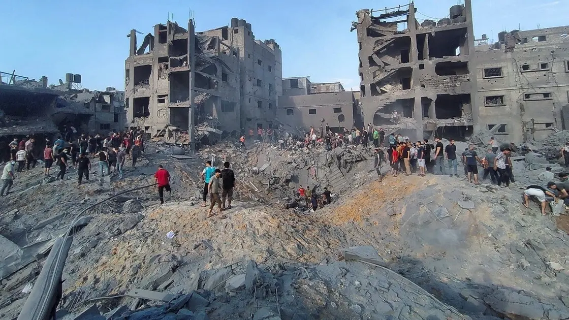 Forțele israeliene au bombardat o tabără de refugiați