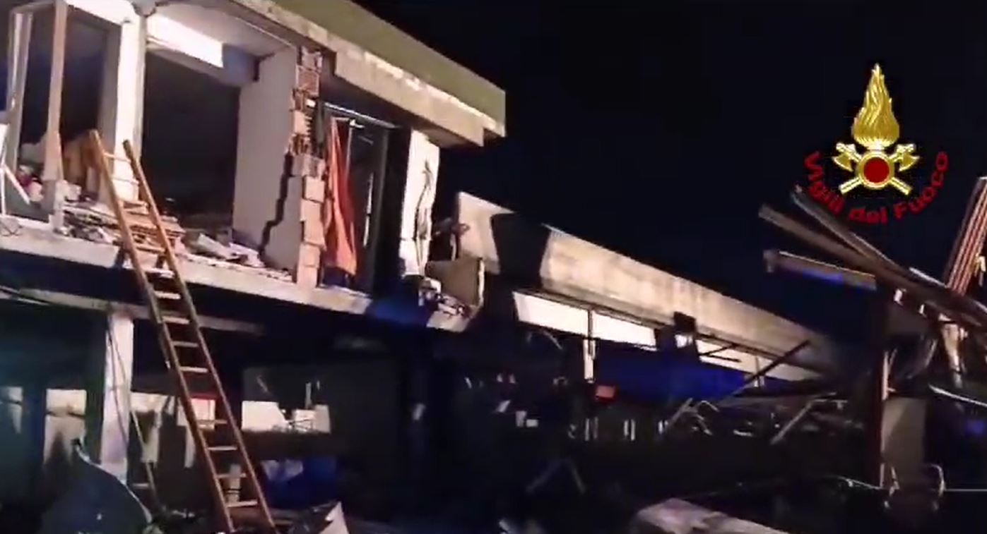 Explozie într-o clădire care găzduia solicitanți de azil (VIDEO)