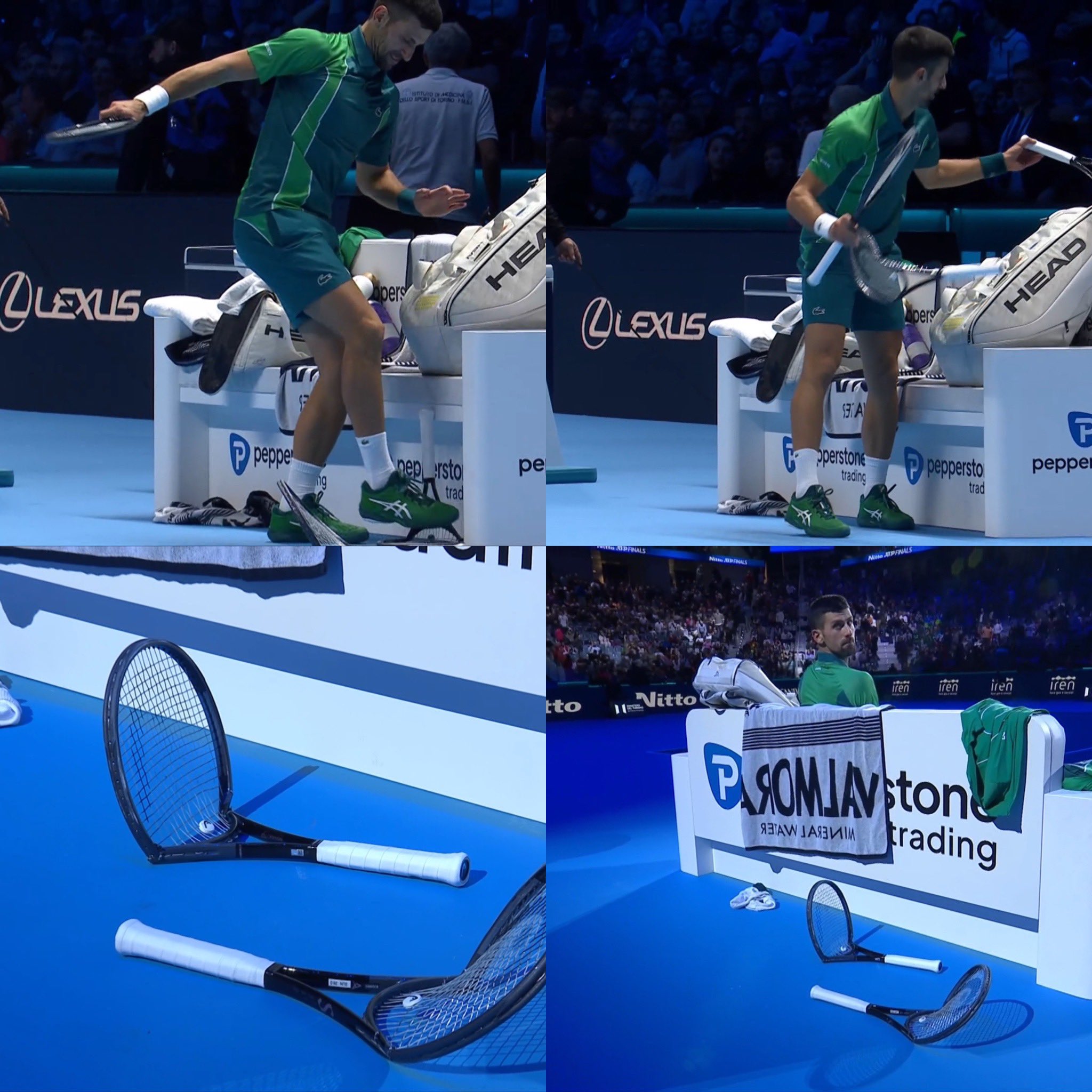 Djokovic își pune cenușă în cap: „Nu sunt mândru de mine”