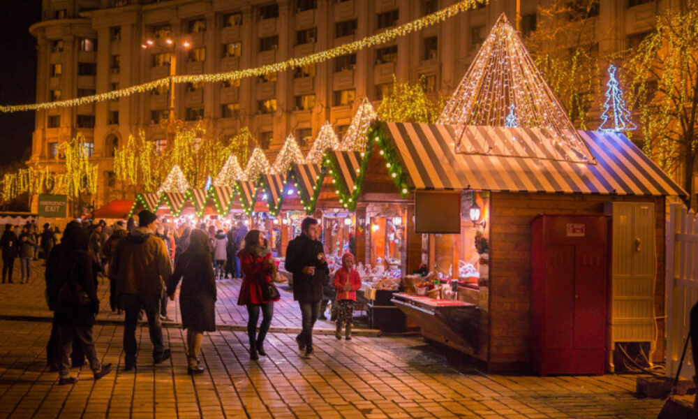 Cel mai mare Târg de Crăciun din România e în București. Când se deschide