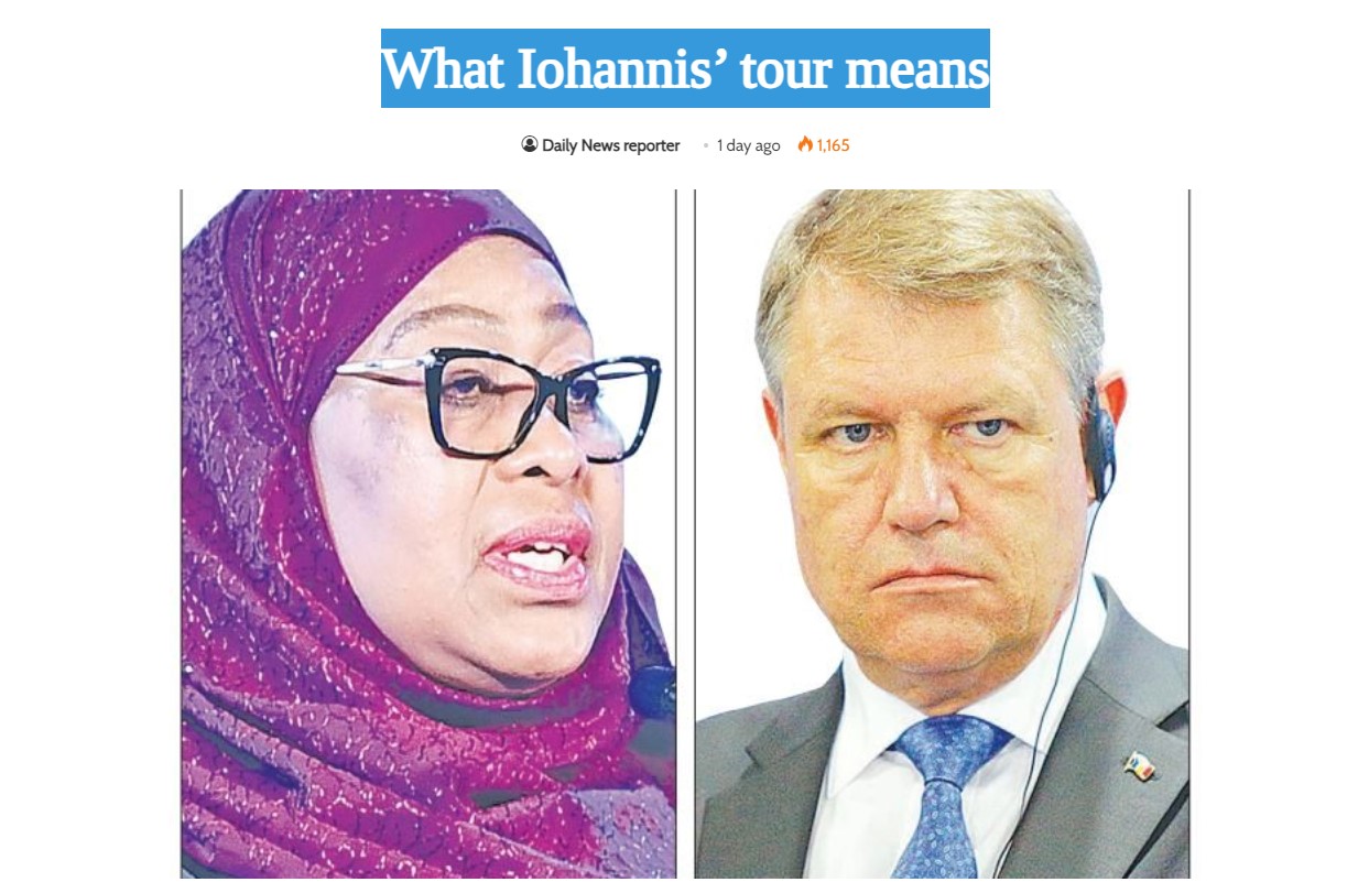 Presa africană: Ce înseamnă turneul lui Iohannis?