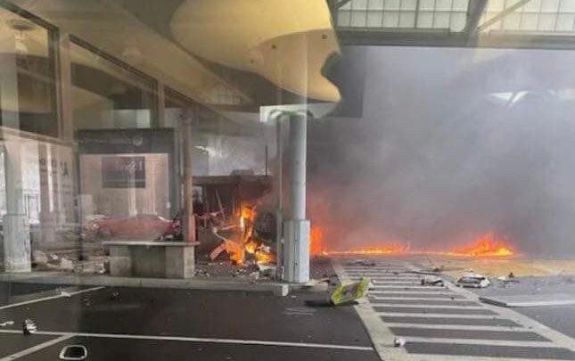 Explozie la granița dintre SUA şi Canada