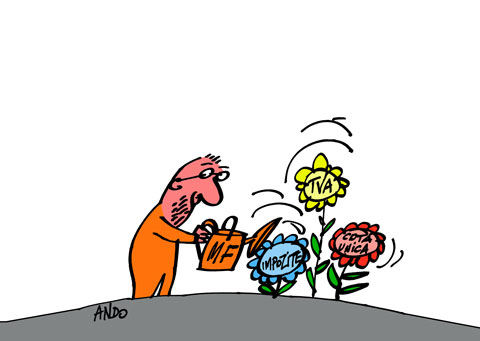 Florăria ministrului de Finanțe