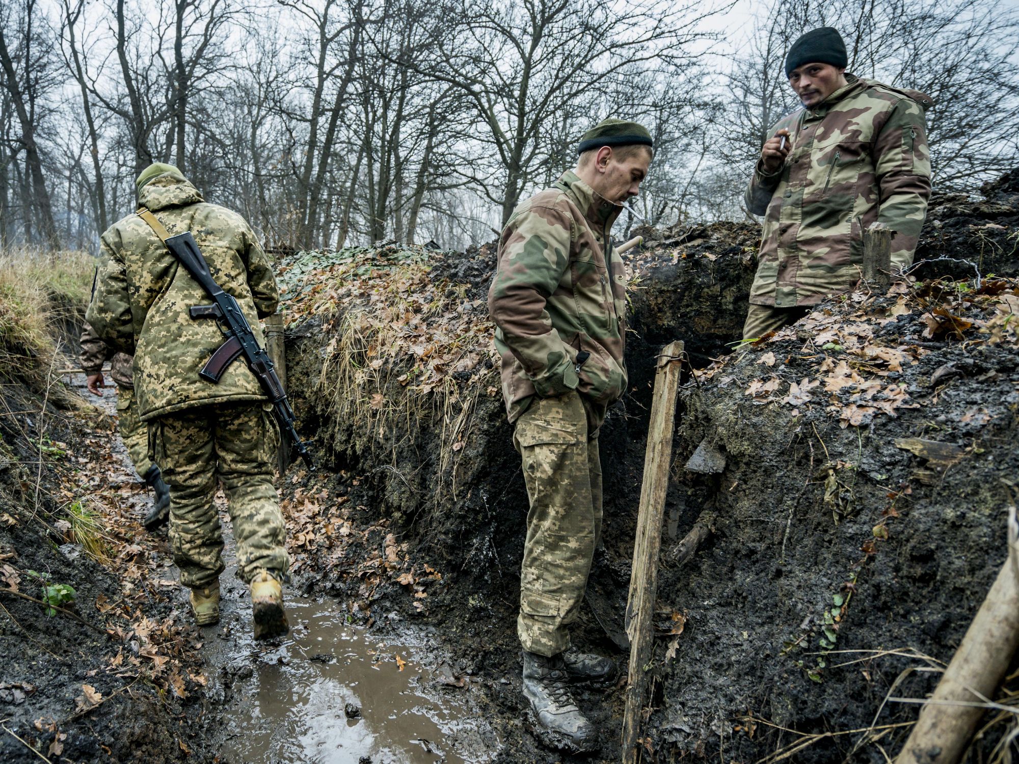 Pericolul din tranşee: „Mănâncă plastic, lemn şi muniţii”