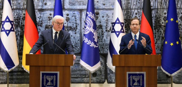 Președintele Germaniei promite Israelului