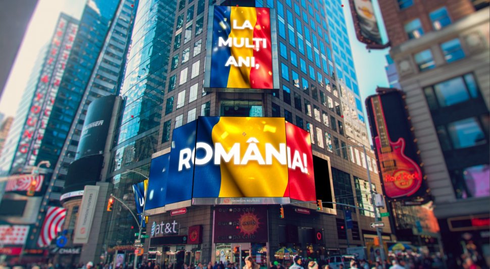 Mesaj pentru România în inima New York-ului