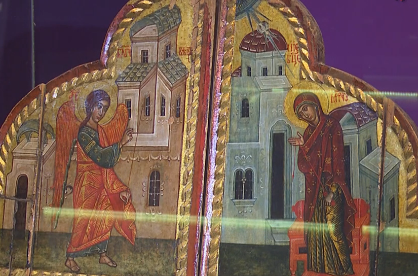 (VIDEO)Muzeul Național. Iconografie creștină, pe obiecte de cult