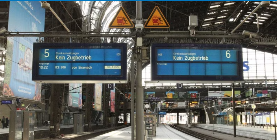 Mecanicii de tren din Germania, în grevă