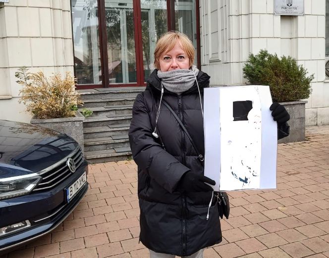 Emilia Șercan: De nouă 9 zile protestez în fața Parchetului General