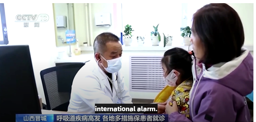 Pneumonia chinezească, în România