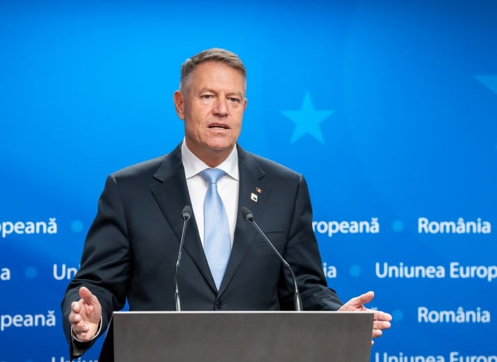 Preşedintele Iohannis se adresează plenului Parlamentului European