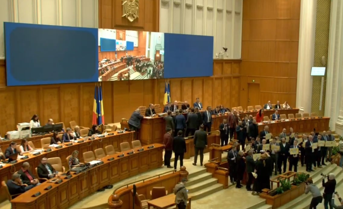 (VIDEO) Circ la dezbaterea bugetului: „Fătălăule!”