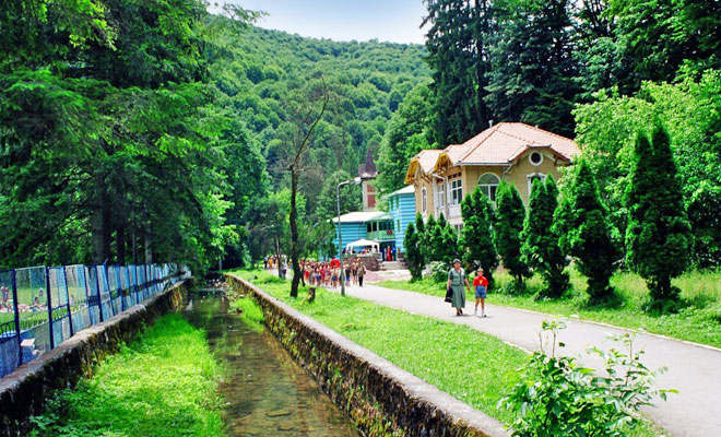 Căderea celebrei staţiuni Moneasa