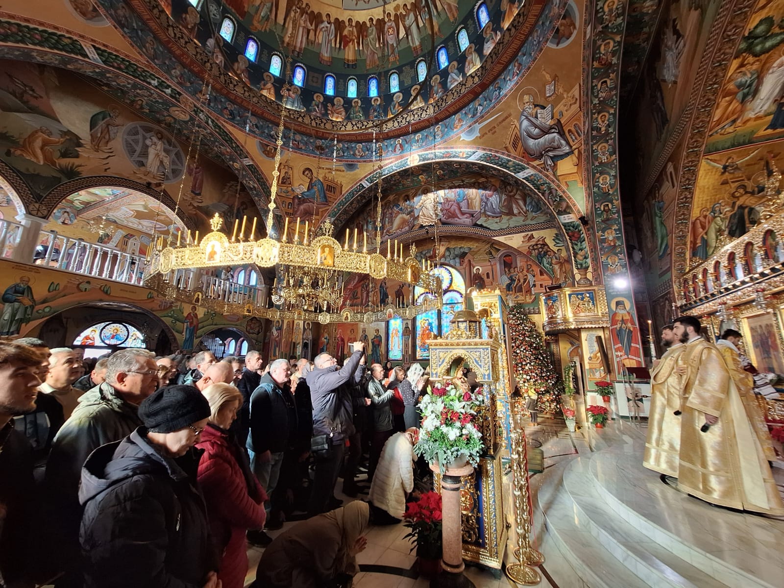 Moment istoric, la Mănăstirea Pantocrator. Soborul Maicii Domnului și Darurile Magilor