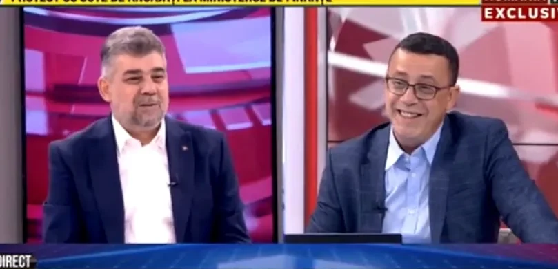 Ciolacu, la Tv. ”Eu nu pot să modific nimic din trecut”