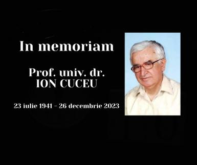 In memoriam Ion Cuceu
