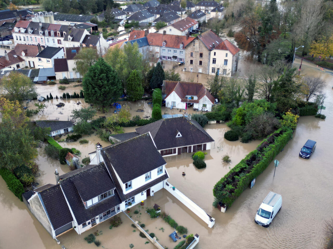 Nordul Franței afectat de inundaţii extraordinare