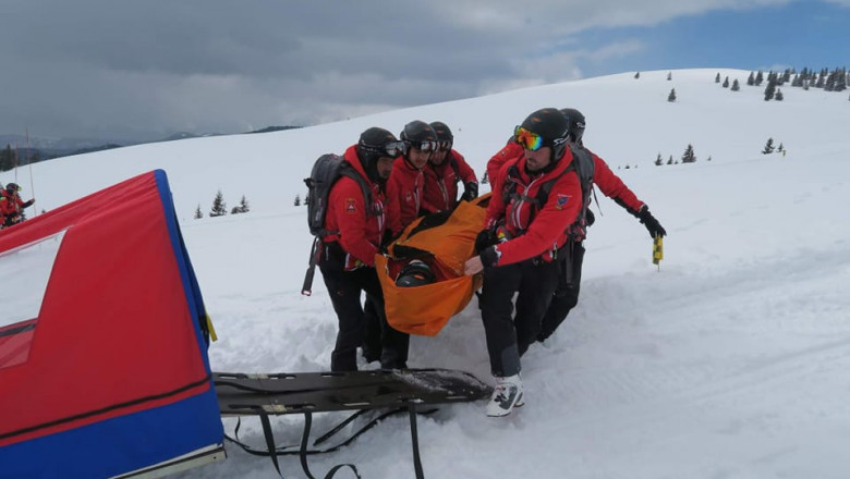 Zi de foc pentru salvamontiştii din întreaga ţară