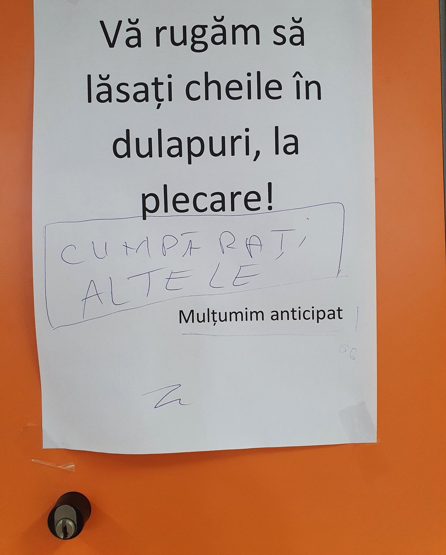 Clujeanul nost’, ca tăt ardeleanul chibzuit, pleacă cu cheia acasă…