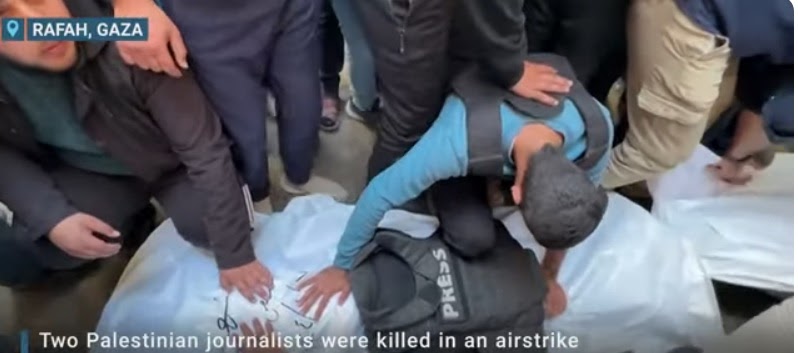 HECATOMBUL jurnaliştilor din GAZA