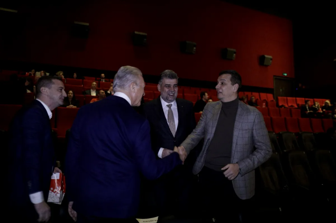 Marcel Ciolacu, în vorbă cu Piero Ferrari