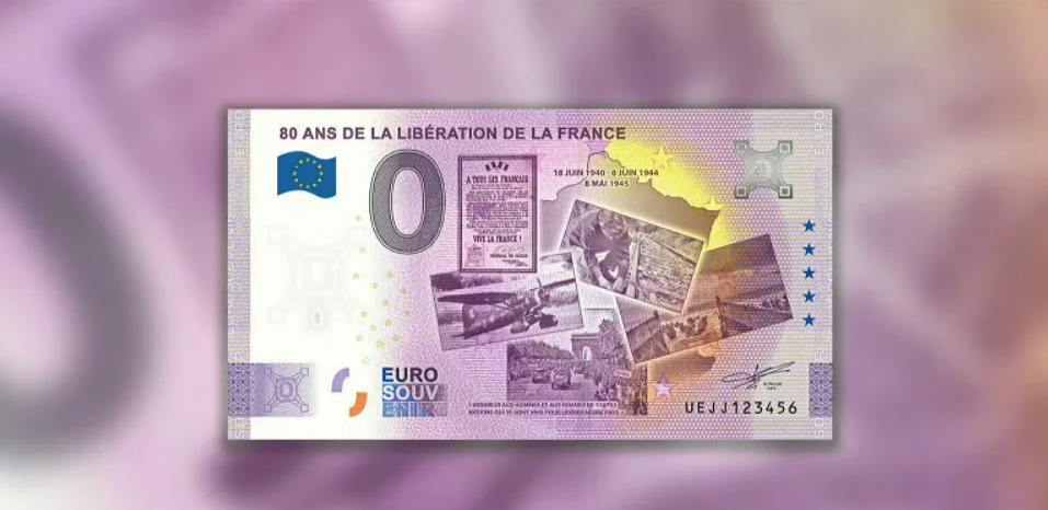 Bancnotă de ZERO € pusă la vânzare