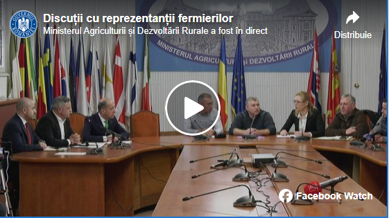 (VIDEO) Apariție surpriză la negocierile cu fermierii