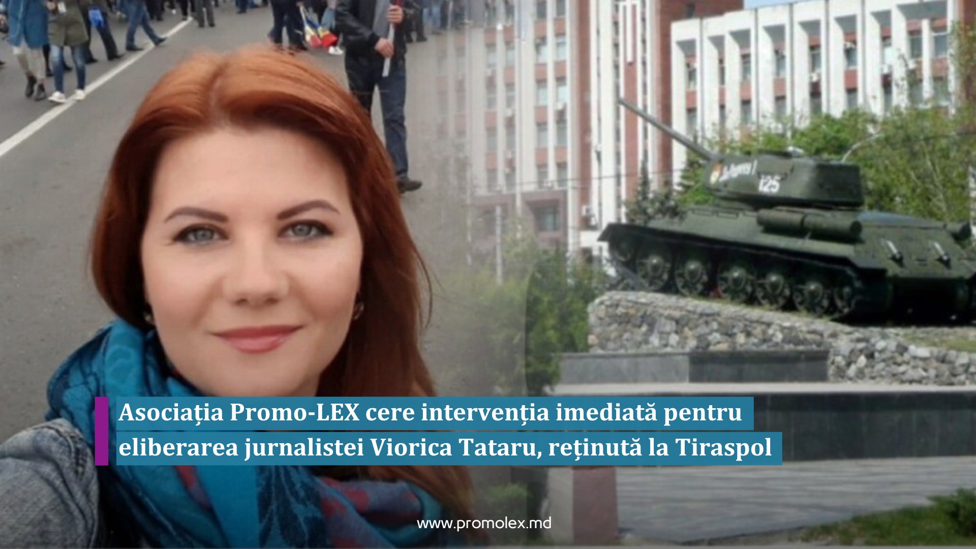 Ziaristă reținută la Tiraspol. Apel de urgență