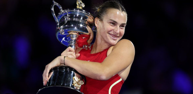 Imagine-șoc cu Sabalenka. Cap de porc și plină de sânge