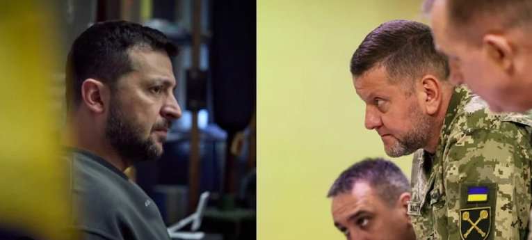 Presa. Zelenski a fost obligat să facă pasul înapoi cu Zalujnîi