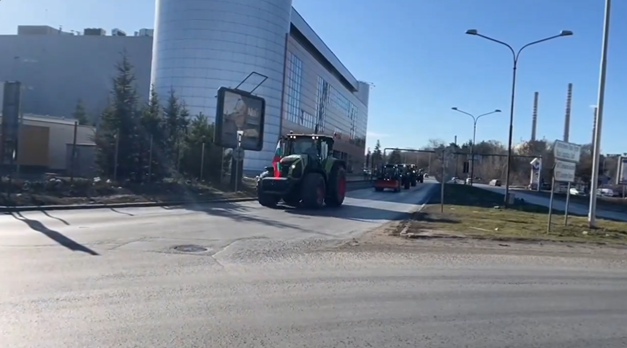 Imagini de la protestele fermierilor bulgari!
