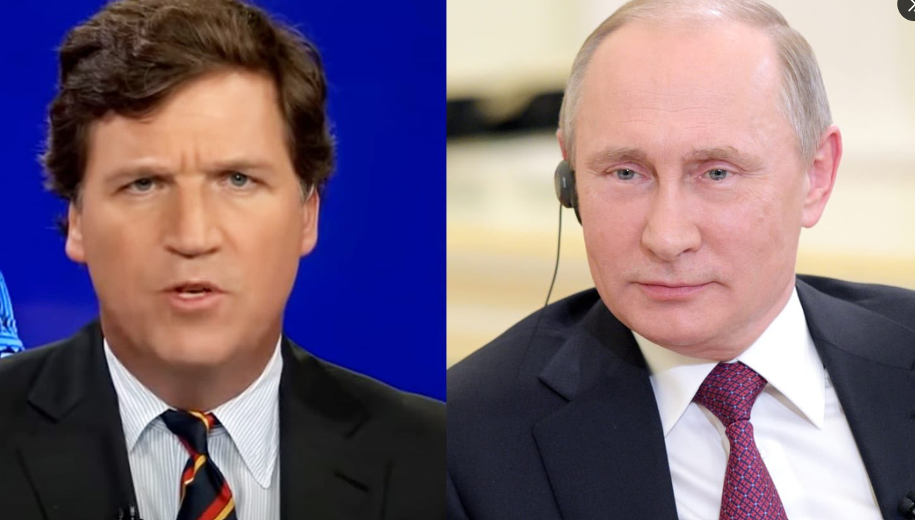 Tucker Carlson, singurul jurnalist american cu care vorbește Putin